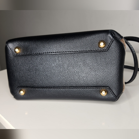 Burberry Baby Banner Black Tote - Picture 6 of 14